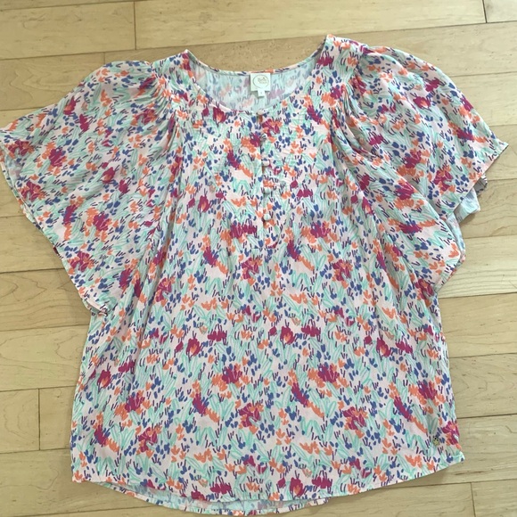 Beautiful floral top Des Petits Hauts - Picture 16 of 16